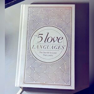 The 5 LOVE LANGAUGES hard cover brand new